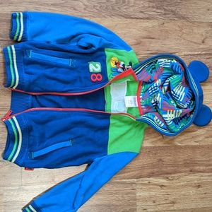Disney Store Mickey Mouse hoodie jacket boys size 4